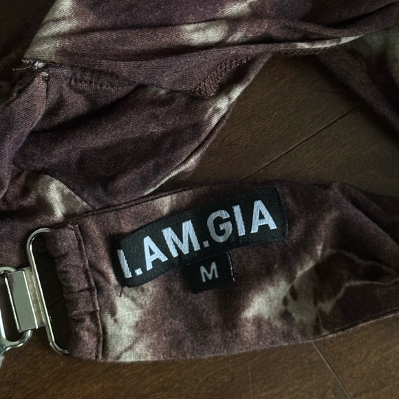 SOLD OUT I.AM.GIA Evie Dress - Tan/Tie Dye | Size M - Picture 5 of 7